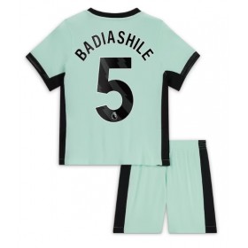 Chelsea Benoit Badiashile #5 Tredje Kläder Barn 2023-24 Kortärmad (+ Korta byxor)